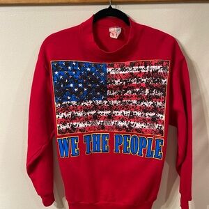 Vintage patriotic crewneck